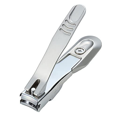 Stainless Steel Luxury Nail Clipper with Metal Catcher - 匠の技 - görsel 6