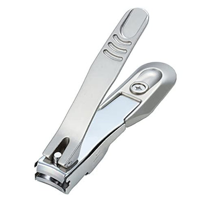 Stainless Steel Luxury Nail Clipper with Metal Catcher - 匠の技