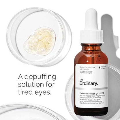 The Ordinary Serum Favorites Set: Hyaluronic Acid 2% + B5, Niacinamide 10% + Zinc 1%, Caffeine Solution 5% – Hydrating, Brightening & Pore-Minimizing Skincare Avelisse