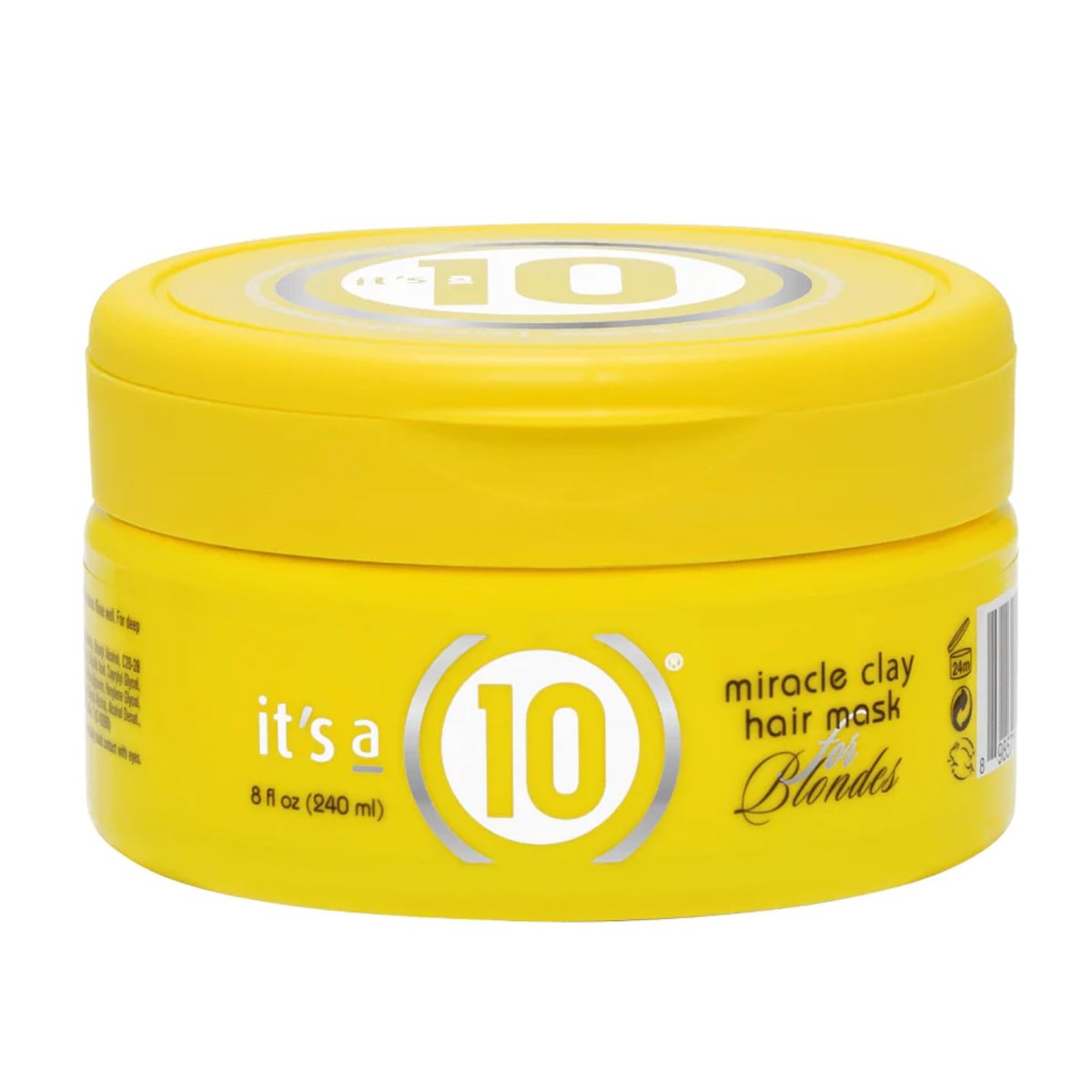 It's a 10 Haircare Miracle Clay Hair Mask for Blondes - 8 fl. oz. Deep Conditioning Treatment - görsel 1