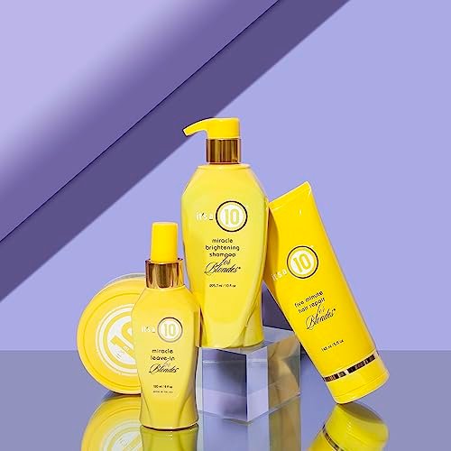 It's a 10 Haircare Miracle Clay Hair Mask for Blondes - 8 fl. oz. Deep Conditioning Treatment - görsel 4