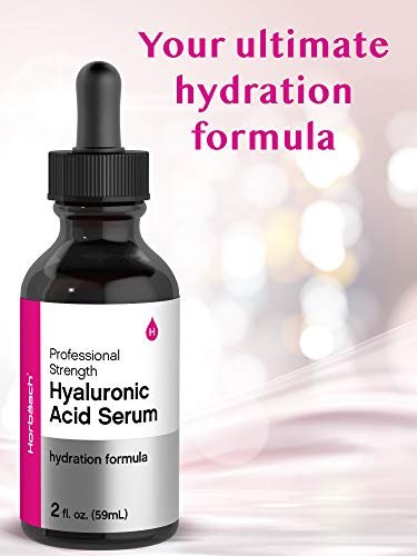Horbäach Hyaluronic Acid Serum For Face | 2 oz | Paraben & SLS Free Moisturizer