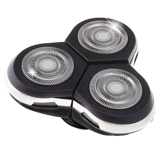 Poweka RQ12 Replacement Shaver Head Compatible with Philips Norelco RQ11, RQ10 Sensotouch 3D 1260X RQ1250 RQ1295 RQ1180 Arcitec Razor Shaving Unit Triple 3D Avelisse