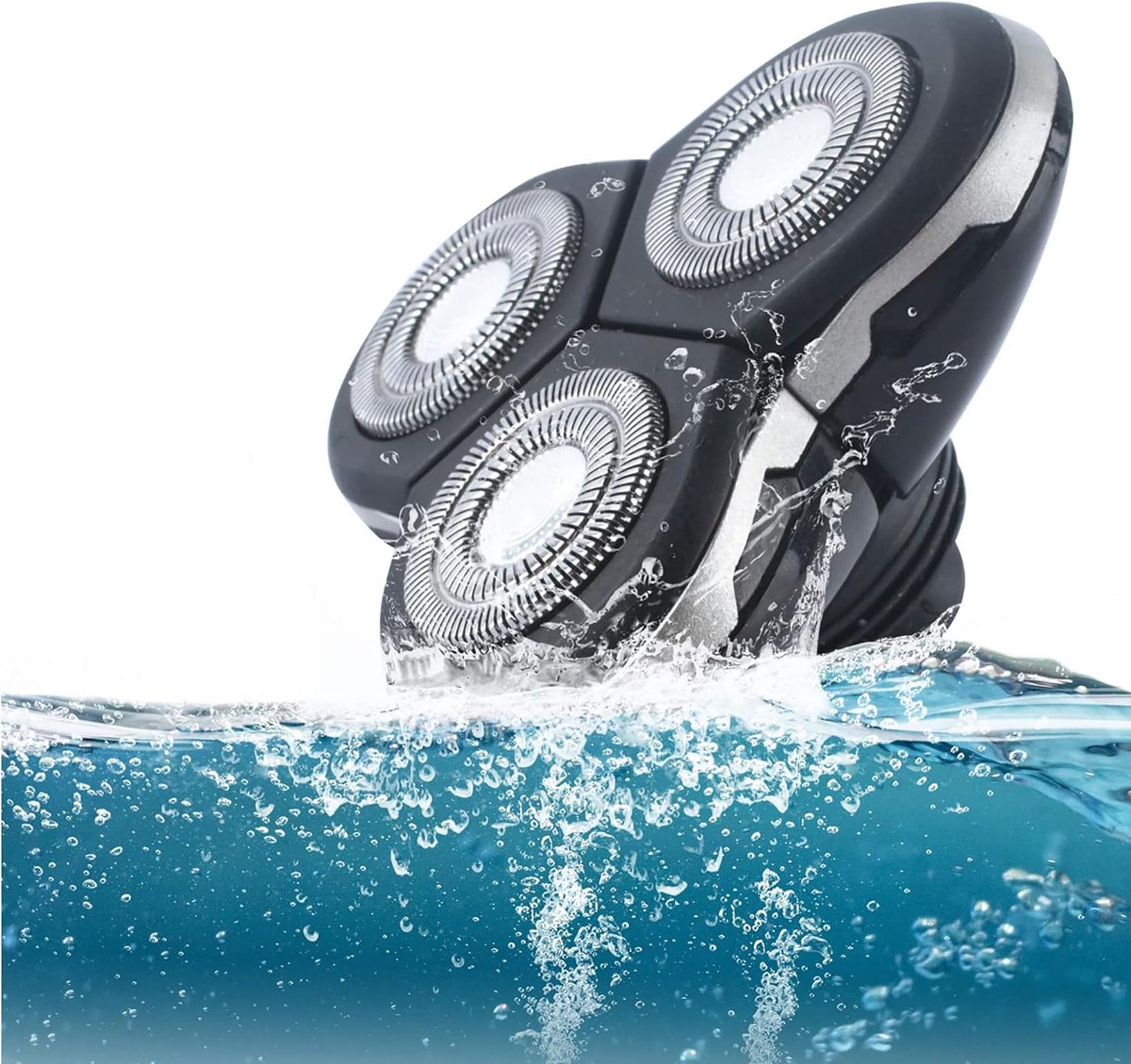 Poweka RQ12 Replacement Shaver Head Compatible with Philips Norelco RQ11, RQ10 Sensotouch 3D 1260X RQ1250 RQ1295 RQ1180 Arcitec Razor Shaving Unit Triple 3D Avelisse