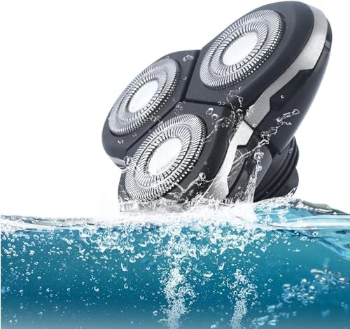 Poweka RQ12 Replacement Shaver Head Compatible with Philips Norelco RQ11, RQ10 Sensotouch 3D 1260X RQ1250 RQ1295 RQ1180 Arcitec Razor Shaving Unit Triple 3D Avelisse