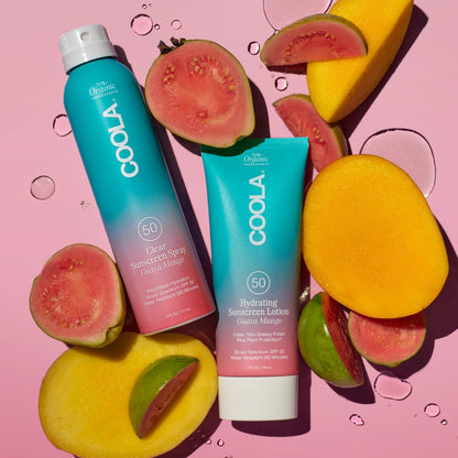 COOLA Organic Sunscreen SPF 50 Sunblock Body Lotion – Dermatologist Tested, Vegan & Gluten Free, Guava Mango Scent, 5 Fl Oz Avelisse