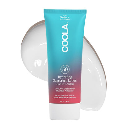 COOLA Organic Sunscreen SPF 50 Sunblock Body Lotion – Dermatologist Tested, Vegan & Gluten Free, Guava Mango Scent, 5 Fl Oz Avelisse