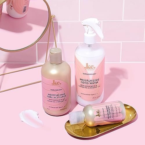 KeraCare Coconut Water Light Hair Refresher Spray - 16 oz - Moisturizing & Hydrating with Jamaican Black Castor Oil and Coconut Oil - görsel 12
