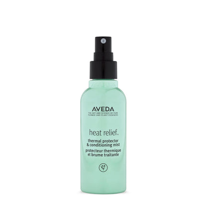 Aveda Heat Relief Thermal Protector & Conditioning Mist | 97% Naturally Derived | Adds Shine & Conditions Dry Hair | Iconic Shampure Aroma, 3.4 Fl Oz Avelisse