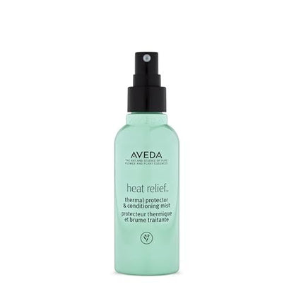 Aveda Heat Relief Thermal Protector & Conditioning Mist | 97% Naturally Derived | Adds Shine & Conditions Dry Hair | Iconic Shampure Aroma, 3.4 Fl Oz Avelisse
