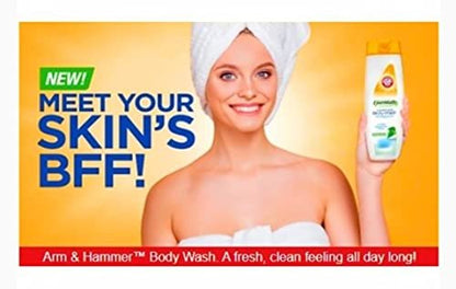 Arm & Hammer Clear Water Ultra Moisturizing Body Wash, 12 Ounce (Pack of 3) Avelisse