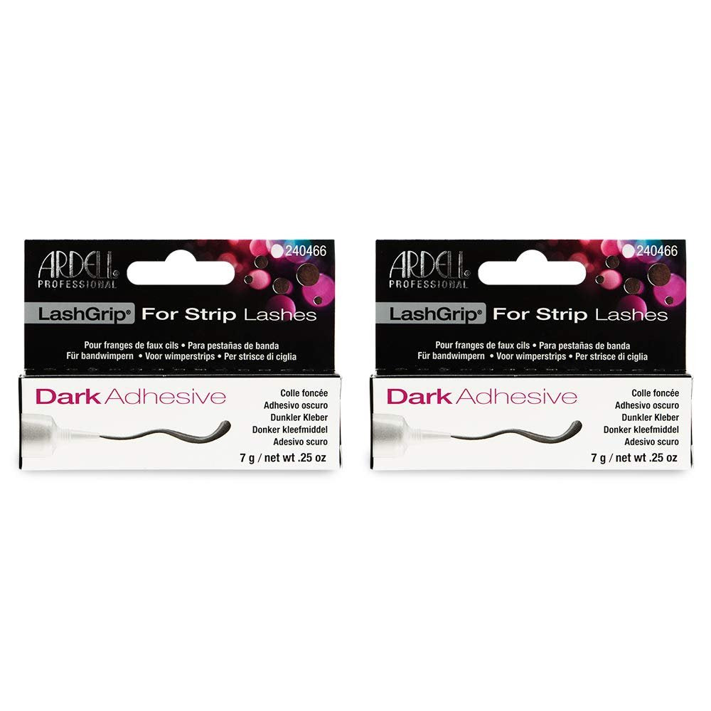 Ardell Lashgrip Dark Eyelash Adhesive – Waterproof, Long-Lasting, 0.25 oz (2-Pack) - görsel 1