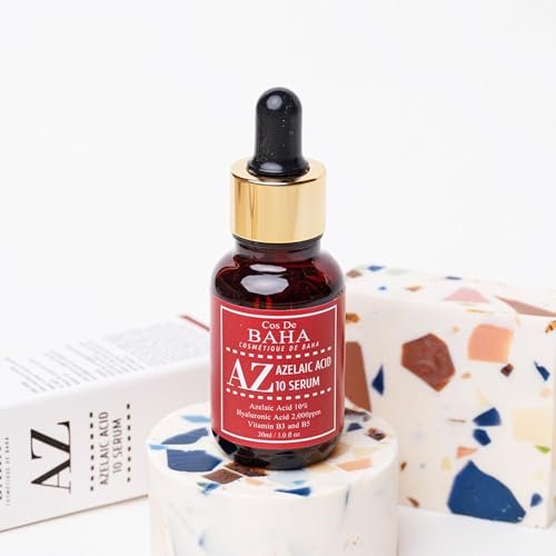 Cos De BAHA Premium Azelaic Acid 10% Serum – Niacinamide & Panthenol for Blemish-Prone, Redness-Prone & Oily Skin – Lightweight Aloe-Based Korean Skincare (30 ml) - görsel 9