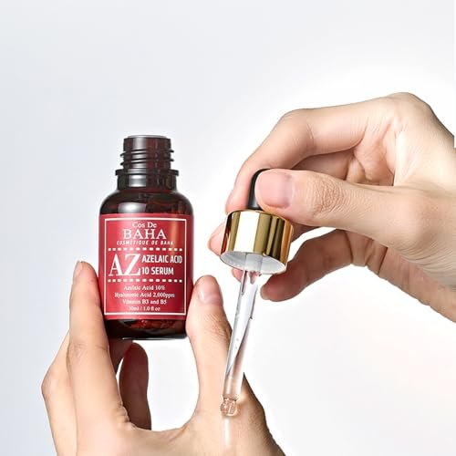 Cos De BAHA Premium Azelaic Acid 10% Serum – Niacinamide & Panthenol for Blemish-Prone, Redness-Prone & Oily Skin – Lightweight Aloe-Based Korean Skincare (30 ml) - görsel 7