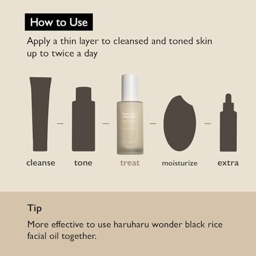 Haruharu Wonder Black Rice Hyaluronic Anti-Wrinkle Serum – Firming & Wrinkle Care (50 ml / 1.6 fl. oz) Avelisse