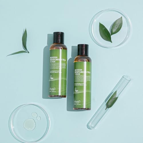 BENTON Green Tea Toner - Hydrating & Soothing Face Toner for Sensitive Skin, 5.07 Fl Oz Avelisse