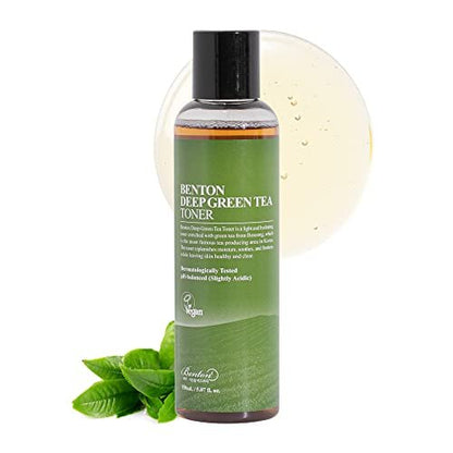 BENTON Green Tea Toner - Hydrating & Soothing Face Toner for Sensitive Skin, 5.07 Fl Oz Avelisse