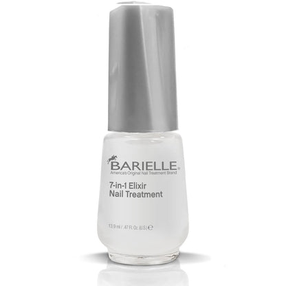 Barielle 7-In-1 Elixir Nail Treatment – Strengthening & Restoring Oil for Healthy Nails, 0.5 oz Avelisse