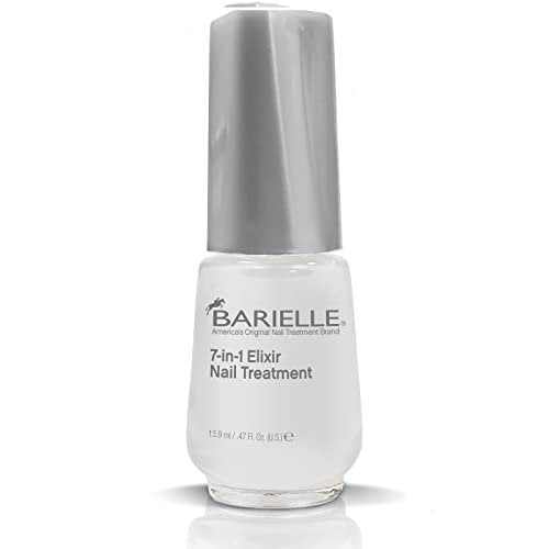 Barielle 7-In-1 Elixir Nail Treatment – Strengthening & Restoring Oil for Healthy Nails, 0.5 oz Avelisse