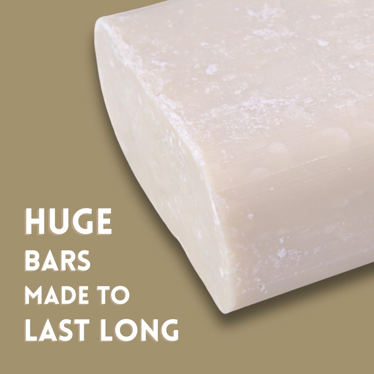Amish Farms Fragrance Free Bar Soap with Bentonite Clay 5 oz Bars (5 Pack) - Vegan, Made in USA, Moisturizing for Sensitive Skin - görsel 11