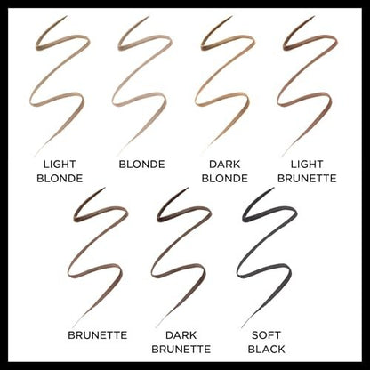 L'Oreal Paris Brow Stylist Definer Waterproof Eyebrow Pencil - Ultra-Fine Mechanical Pencil, Light Brunette, 0.003 oz (Pack of 2)
