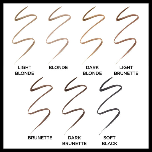 L'Oreal Paris Brow Stylist Definer Waterproof Eyebrow Pencil - Ultra-Fine Mechanical Pencil, Blonde, 0.003 oz (Pack of 2)