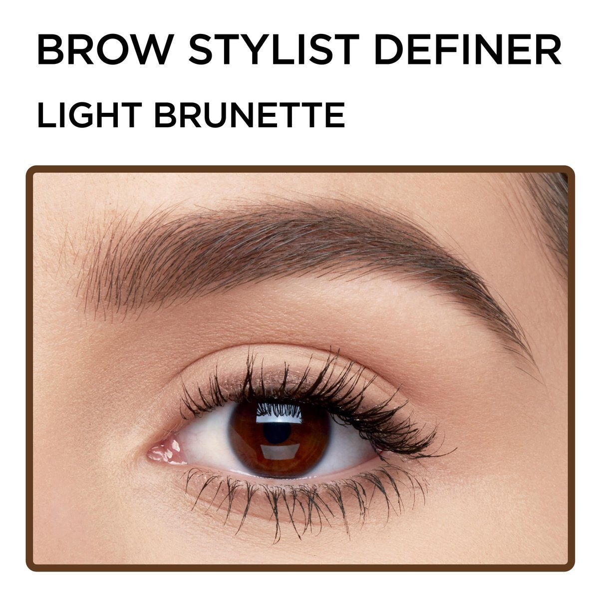 L'Oreal Paris Brow Stylist Definer Waterproof Eyebrow Pencil - Ultra-Fine Mechanical Pencil, Light Brunette, 0.003 oz (Pack of 2) - görsel 8