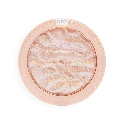 Revolution Reloaded Pressed Powder Highlighter – Dare to Divulge – Intensely Pigmented Highlighter for a Dewy, High-Impact Glow - görsel 13