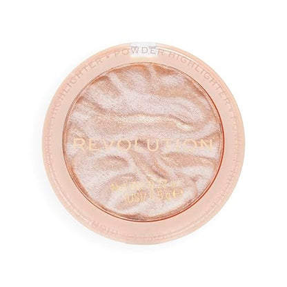 Revolution Reloaded Pressed Powder Highlighter – Dare to Divulge – Intensely Pigmented Highlighter for a Dewy, High-Impact Glow