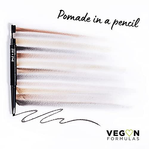 NYX PROFESSIONAL MAKEUP Fill & Fluff Eyebrow Pomade Pencil - Ash Brown - görsel 4