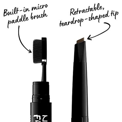 NYX PROFESSIONAL MAKEUP Fill & Fluff Eyebrow Pomade Pencil - Ash Brown