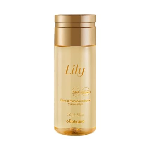 Lily Scented Body Oil - Lightweight Fast Absorbing Moisturizing Body Oil, 5 oz Avelisse