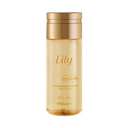 Lily Scented Body Oil - Lightweight Fast Absorbing Moisturizing Body Oil, 5 oz Avelisse