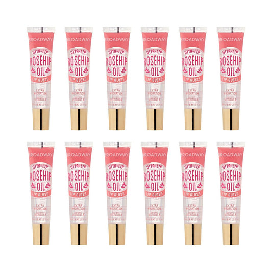 Ruby Kisses Broadway Vita-Lip Clear Lip – Ultra-Hydrating Formula: Infused with rosehip oil and vitamin oils, this – Image 1
