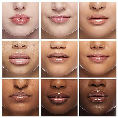 Ruby Kisses Broadway Vita-Lip Clear Lip Gloss (Coconut Oil 6 Pack) - Ultra-Hydrating, Non-Sticky High-Shine Lip Balm