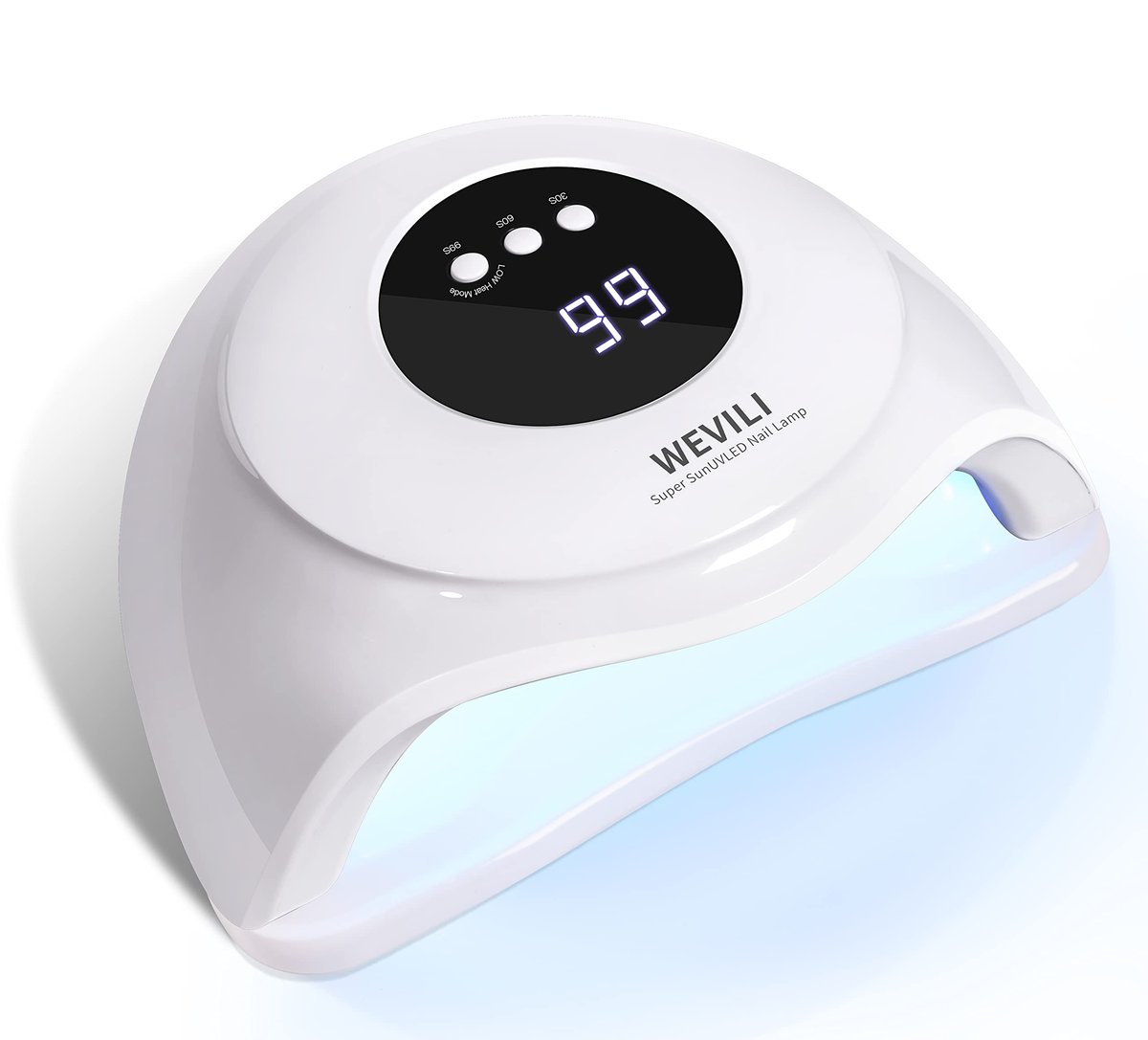 WEVILI 72W UV Nail Lamp for Gel Nails with Smart Sensor, 3 Timer Settings & LCD Display - Fast Curing Nail Dryer for Salon and Home Use - görsel 17