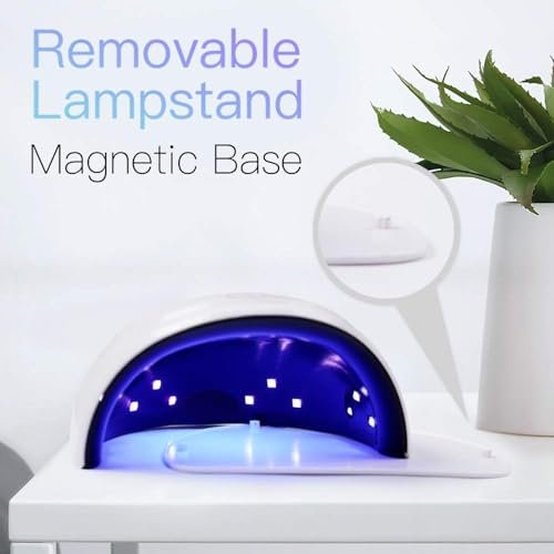WEVILI 72W UV Nail Lamp for Gel Nails with Smart Sensor, 3 Timer Settings & LCD Display - Fast Curing Nail Dryer for Salon and Home Use - görsel 16