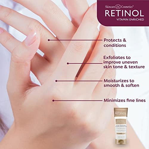 Retinol LIVAURA Hand Cream for Dry Cracked Hands – Intensive Deep Moisturizing Hand Lotion, 3.4 oz Avelisse