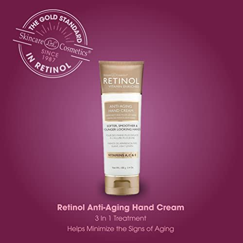 Retinol LIVAURA Hand Cream for Dry Cracked Hands – Intensive Deep Moisturizing Hand Lotion, 3.4 oz Avelisse