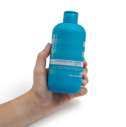 Elgon COLORCARE RE-ANIMATION PH 5.5 Shampoo - 33.8 oz | Color-Safe, pH-Balanced Hair Care