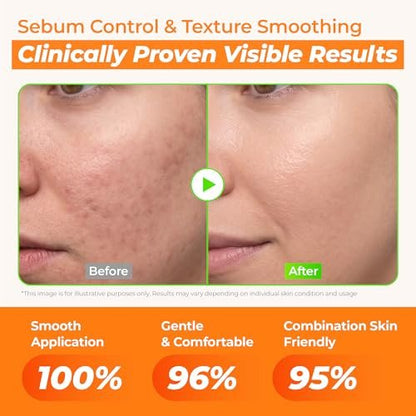 JUMISO All Day Vitamin Serum - Brightening & Balancing Facial Serum with Vitamin C, A, B, D, E, Niacinamide, and Vitamin Tree Extract 86.14% - Vegan Korean Skincare (1.01 fl oz) Avelisse