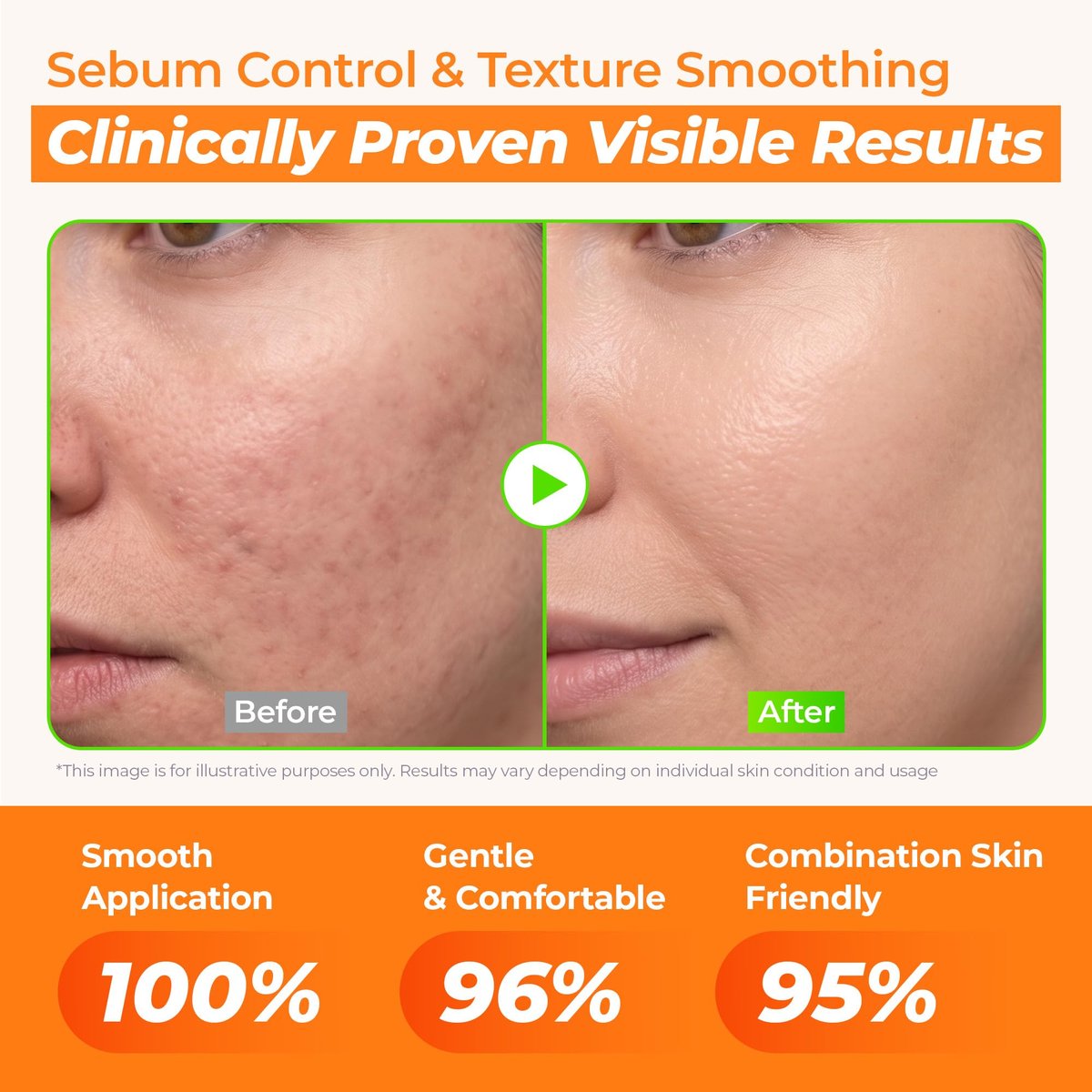 JUMISO All Day Vitamin Serum - Brightening & Balancing Facial Serum with Vitamin C, A, B, D, E, Niacinamide, and Vitamin Tree Extract 86.14% - Vegan Korean Skincare (1.01 fl oz) Avelisse