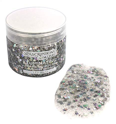 SpaScriptions BeDazzled Firming & Pore Refining Glitter Peel-Off Masks - 3 Count - görsel 10