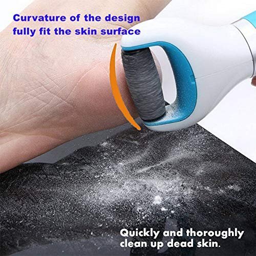 11 Pack Replacement Roller Refill Heads for Amope Pedi Electronic Foot File – 7 Extra Coarse & 4 Regular Coarse - görsel 9