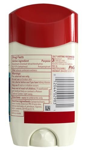 Old Spice Anti-Perspirant Deep Sea Solid, 2.6 oz (Pack of 3) Avelisse
