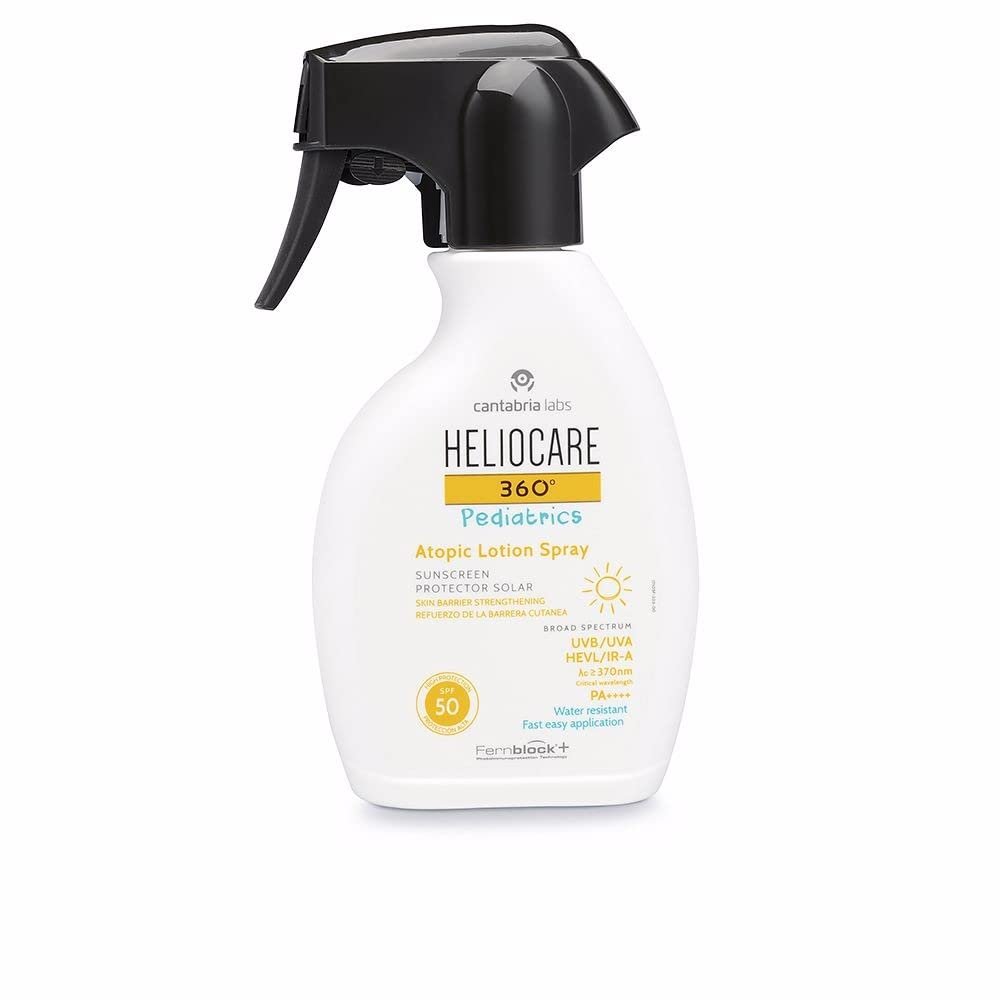 Heliocare 360° Pediatrics Atopic Lotion Spray SPF 50 – Body Sunscreen for Sensitive Skin, 250ml - görsel 1