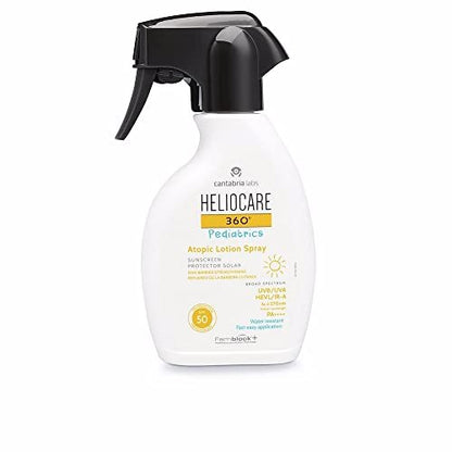 Heliocare 360° Pediatrics Atopic Lotion Spray SPF 50 – Body Sunscreen for Sensitive Skin, 250ml