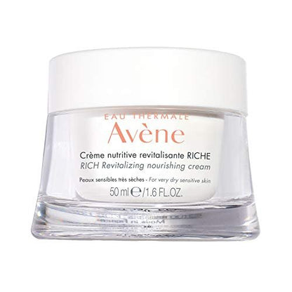 Avène RICH Revitalizing Nourishing Cream – Ultra Nourishing Face Moisturizer for Dry & Sensitive Skin, 1.6 Fl Oz Avelisse