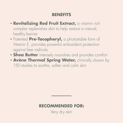 Avène RICH Revitalizing Nourishing Cream – Ultra Nourishing Face Moisturizer for Dry & Sensitive Skin, 1.6 Fl Oz Avelisse