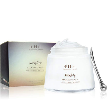FarmHouse Fresh Moon Dip Back to Youth Ageless Body Mousse - 8 Fl Oz Avelisse